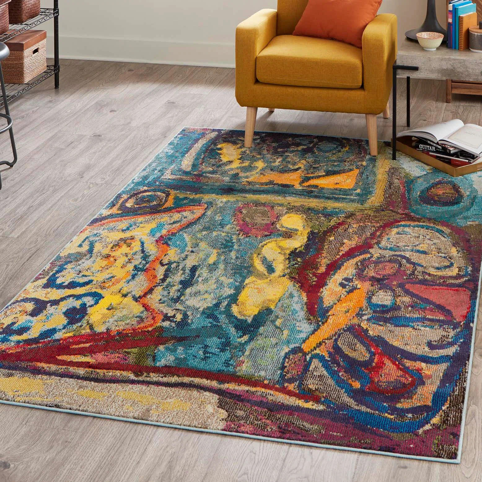 Ansela Washable Abstract Indoor Rug | Wayfair North America