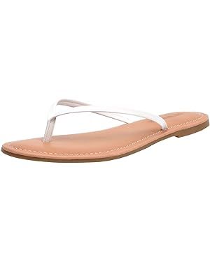 CUSHIONAIRE Women's Cora Flat Flip Flop Sandal with +Comfort | Amazon (US)
