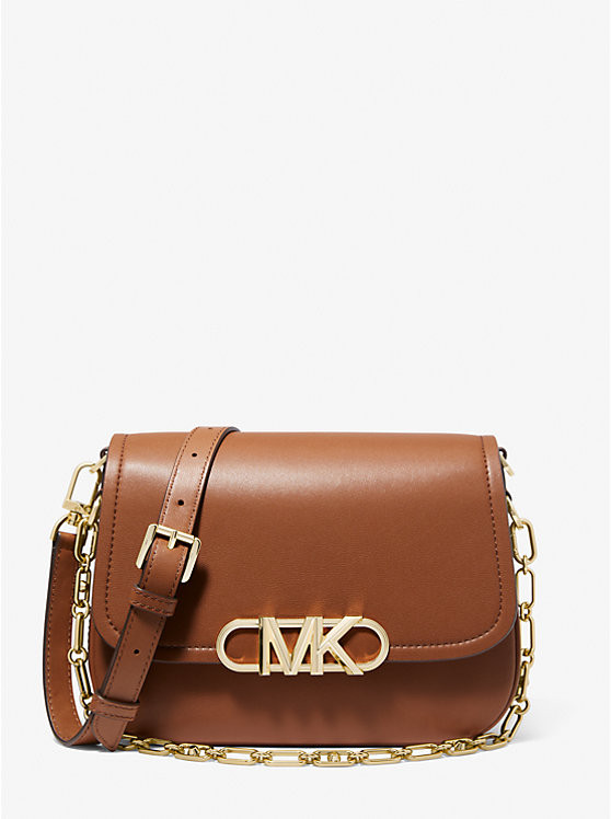 Parker Medium Leather Messenger Bag | Michael Kors US