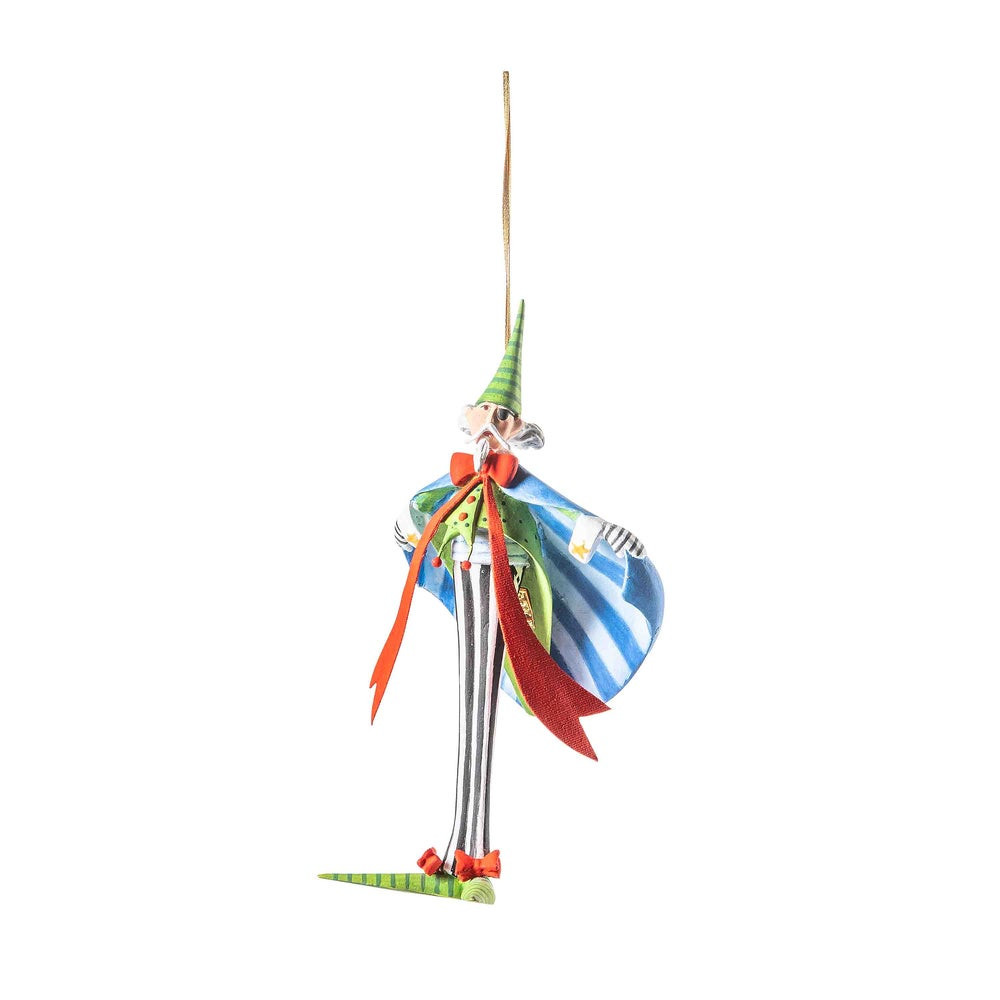 Patience Brewster Nutcracker Suite Drosselmeyer Ornament | MacKenzie-Childs