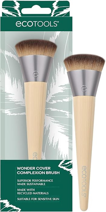 EcoTools Wonder Cover Complexion Brush, Makeup Brush For Flawless Foundation Application & Blendi... | Amazon (US)