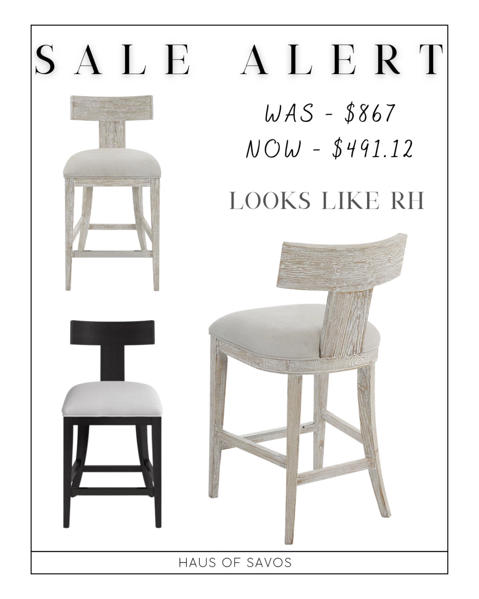 Inspired by the RH Klismos counter stool 

Organic modern kitchen, organic modern dining room, white counter stool, linen counter stool, wood counter stool, transitional, kitchen ideas, kitchen decor, counter stools under $500, modern coastal, grey counter stool, neutral home, modern counter stool 

#organicmodern #kitchen #diningroom 

#LTKsalealert #LTKhome #LTKFind