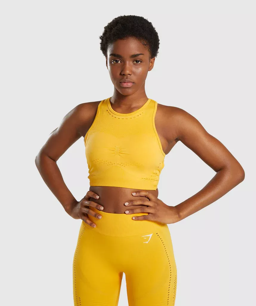 Gymshark flawless 2025 knit yellow