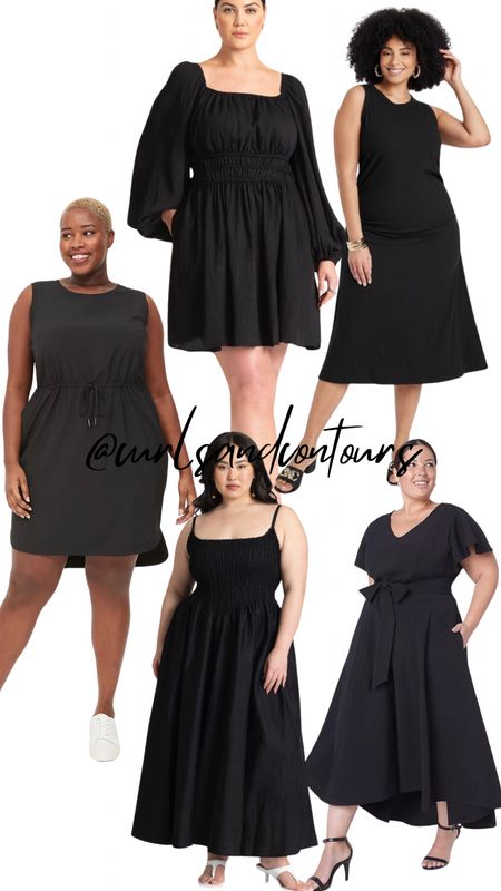 Plus size black dresses 

#LTKstyletip #LTKfindsunder100 #LTKplussize