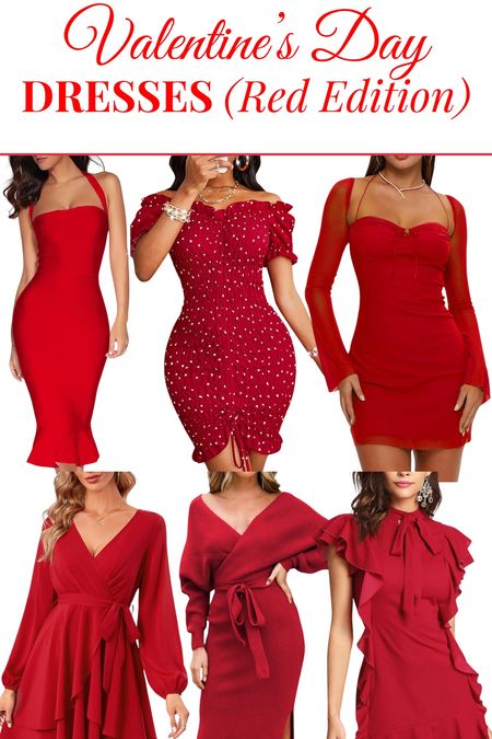 Elevate your Valentine's Day style with red dresses that steal the spotlight! ❤️ From flirty skater dresses to sultry bodycon minis, explore the perfect outfits for a romantic celebration. Make a statement with these chic and trendy dresses that capture the essence of love. Find your ideal Valentine's Day dress now and embrace the passion of the season! 💃🌹 #ValentinesDay #RedDresses #ValentinesFashion #OutfitIdeas

#LTKstyletip #LTKSeasonal #LTKU