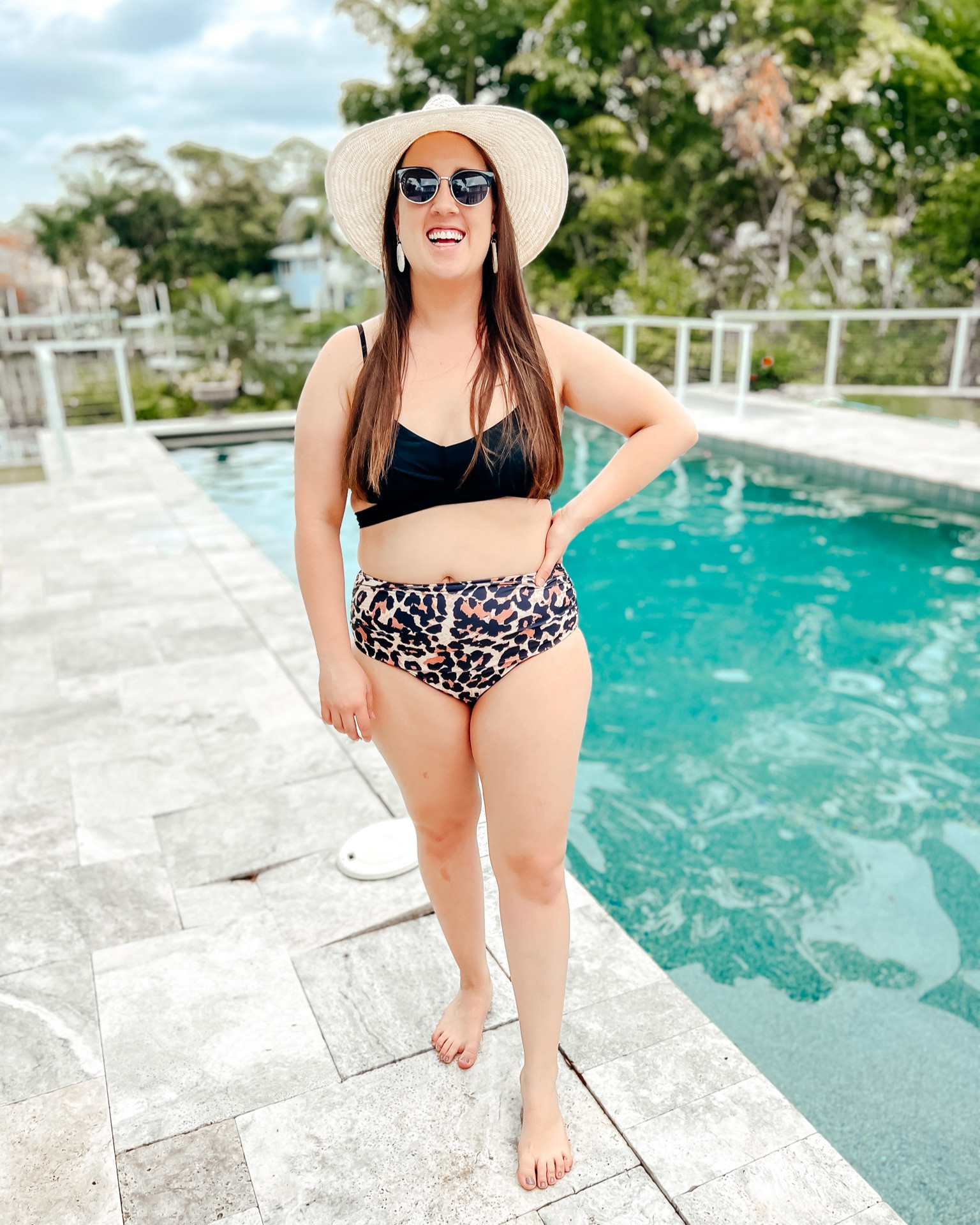 Amazon swim! I love the leopard print on this swimsuit! Comes in lots of colors and patterns! True to size! 

Amazon finds
Amazon swimwear 

#LTKunder50 #LTKcurves #LTKswim