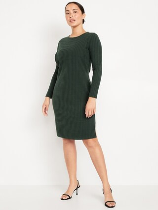 Maternity Long Sleeve Nursing Dress | Old Navy (US)