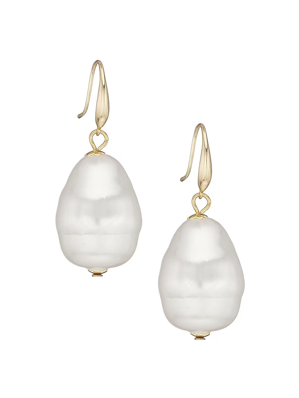 Kenneth Jay Lane Baroque Faux Pearl Drop Earrings | Saks Fifth Avenue