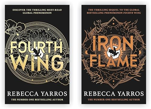 The Empyrean Series Collection 2 Books Set By Rebecca Yarros (Fourth Wing, Iron Flame) | Amazon (US)