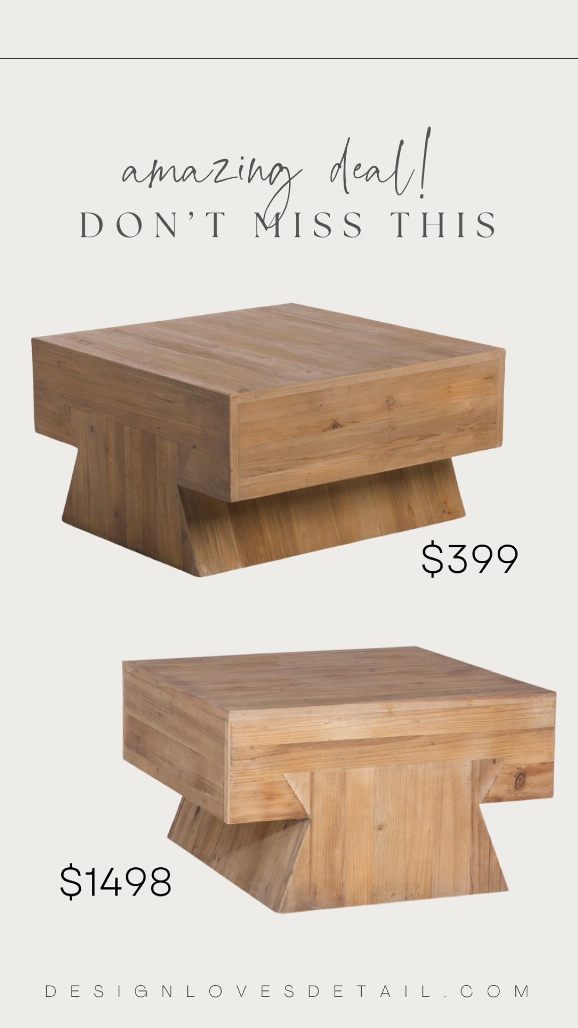 Hurry!! This will sell out! I think it’s the same one. One of my fave brands. Can’t believe TJ Maxx got this. Wanted to share here in case you missed my stories from earlier today! Xoxo 

#coffeetable #deal #lookforless 

#LTKsalealert #LTKFind #LTKhome