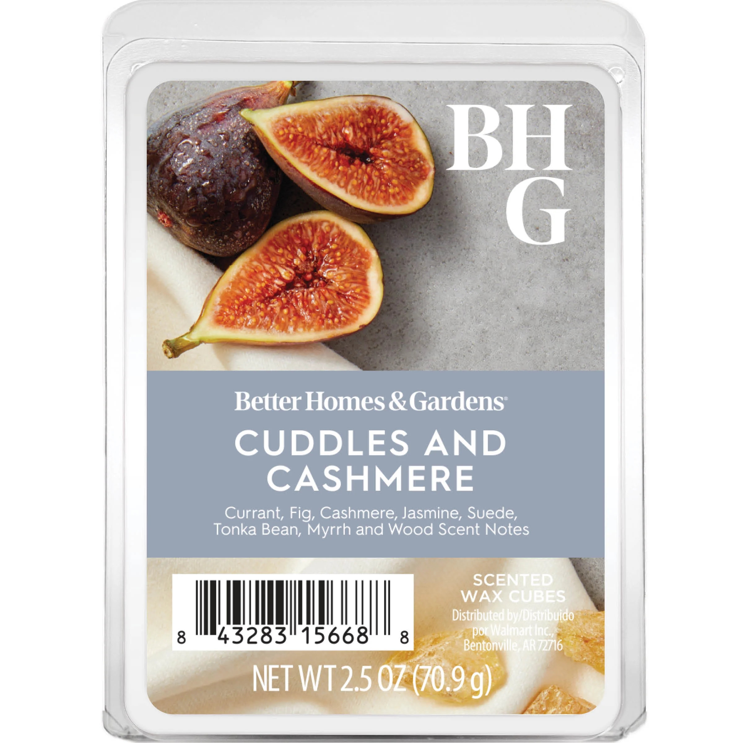 Cuddles and Cashmere Scented Wax Melts, Better Homes & Gardens, 2.5 oz (1-Pack) | Walmart (US)