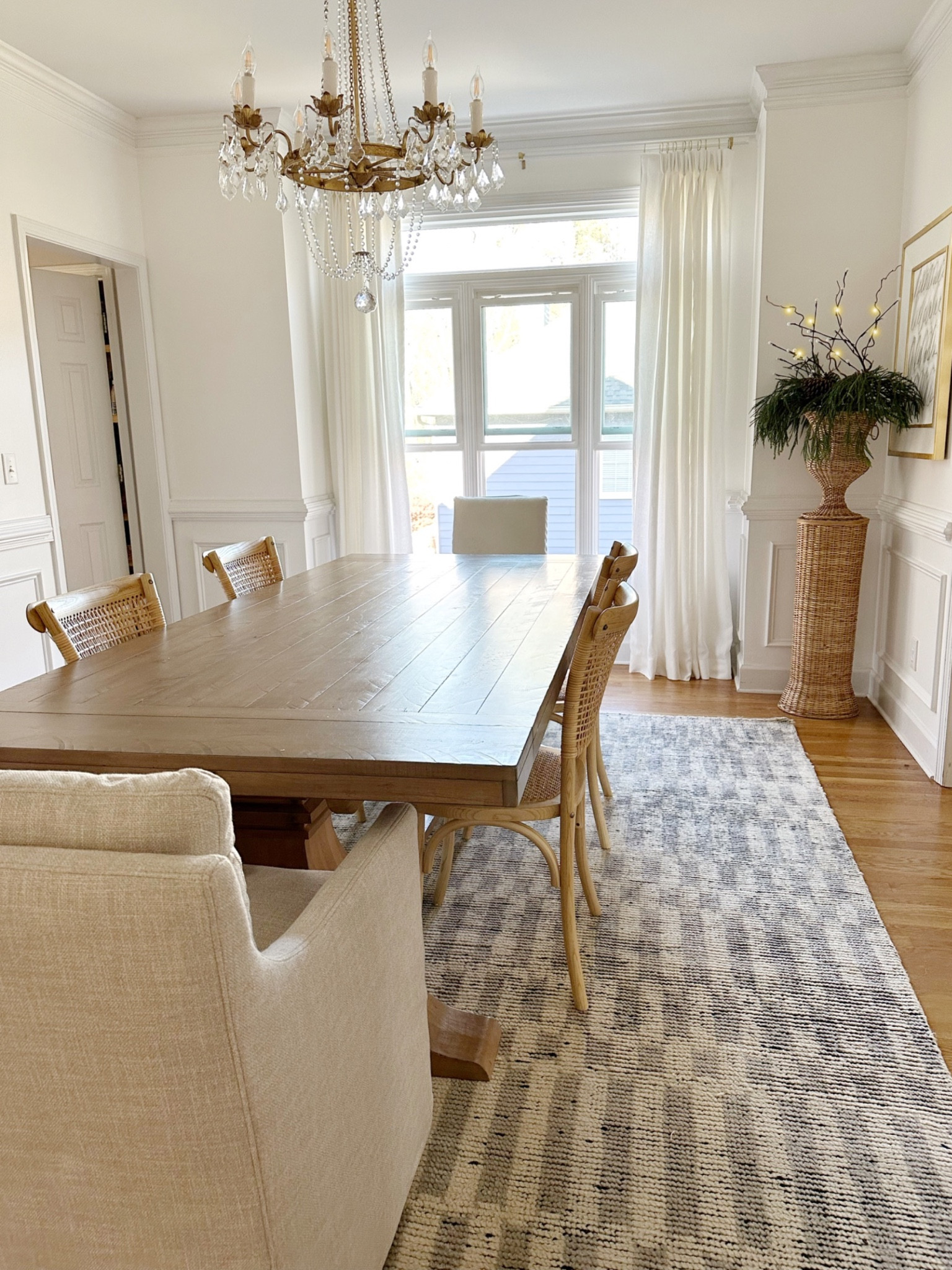 Black Friday sales, chandelier, Troy lighting, Amazon home, two pages curtains, farmhouse dining table, dining chairs, hand knotted rug, Moroccan rug, wool area rug, dining room, bedroom, wicker urn and pedestal , Ballard designs, Etsy#LTKCyberWeek

#LTKhome #LTKsalealert