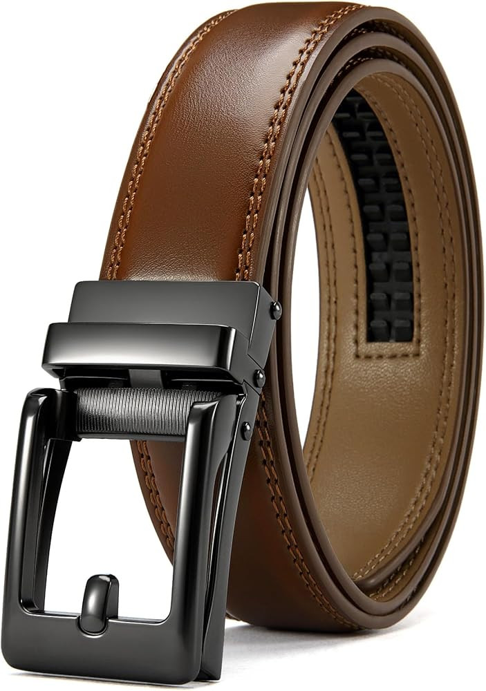 CHAOREN Boys Dress Belt One Hand Release, Perfect Companion to Boys Dress Shoes, Kids Ratchet Bel... | Amazon (US)