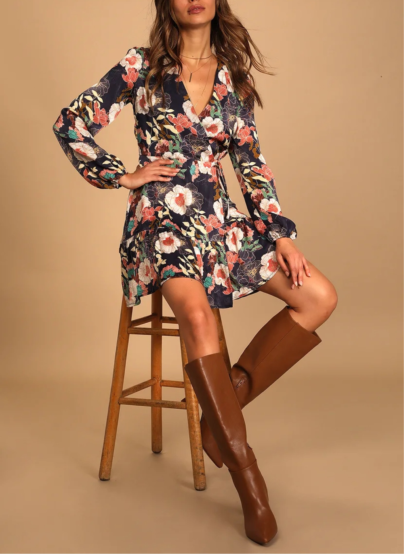 Gorgeous Fall dress paired with the perfect brown boots 🍂 

#lulusdress #lulus #mini #floralprintdress #weddingguestdress  #boots #fallfashion #weddingguestdresses #ridingboots


#LTKfindsunder100 #LTKwedding #LTKstyletip