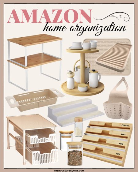 Amazon home kitchen organization and pantry storage finds. 


#LTKhome #LTKunder50 #LTKsalealert