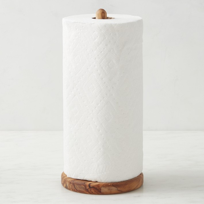 Paper Towel Holder, Olivewood | Williams-Sonoma