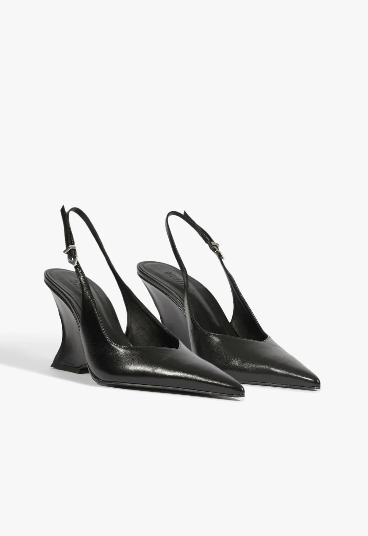 Siena Black High Wedge Heel Pump | SCHUTZ | Schutz (US)