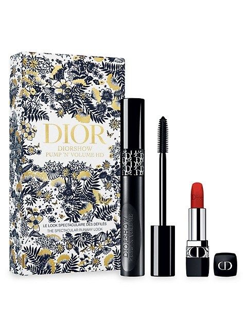 Limited Edition Diorshow Pump 'N' Volume Mascara & Lipstick Set | Saks Fifth Avenue