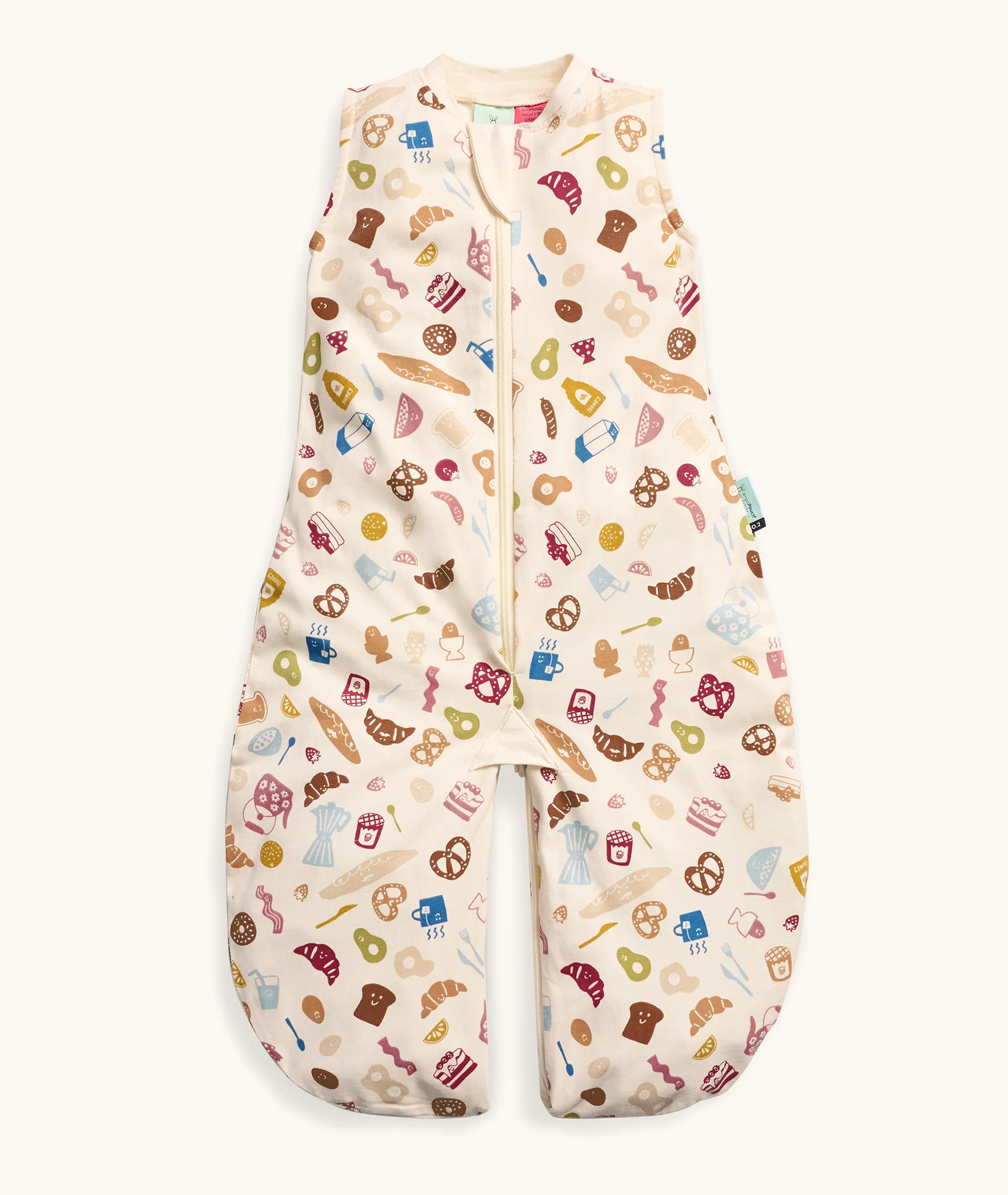 Jersey Sleep Suit Sack 0.2 TOG Bon Appetit | ergoPouch