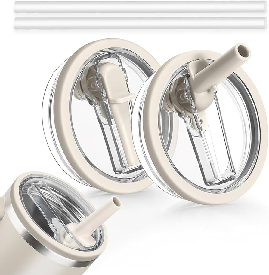 Stanley Lid Replacement 40 oz Cream 2.0 no Spill Lid Leak Proof Spill Proof Cup Lid Stanley Quenc... | Amazon (US)