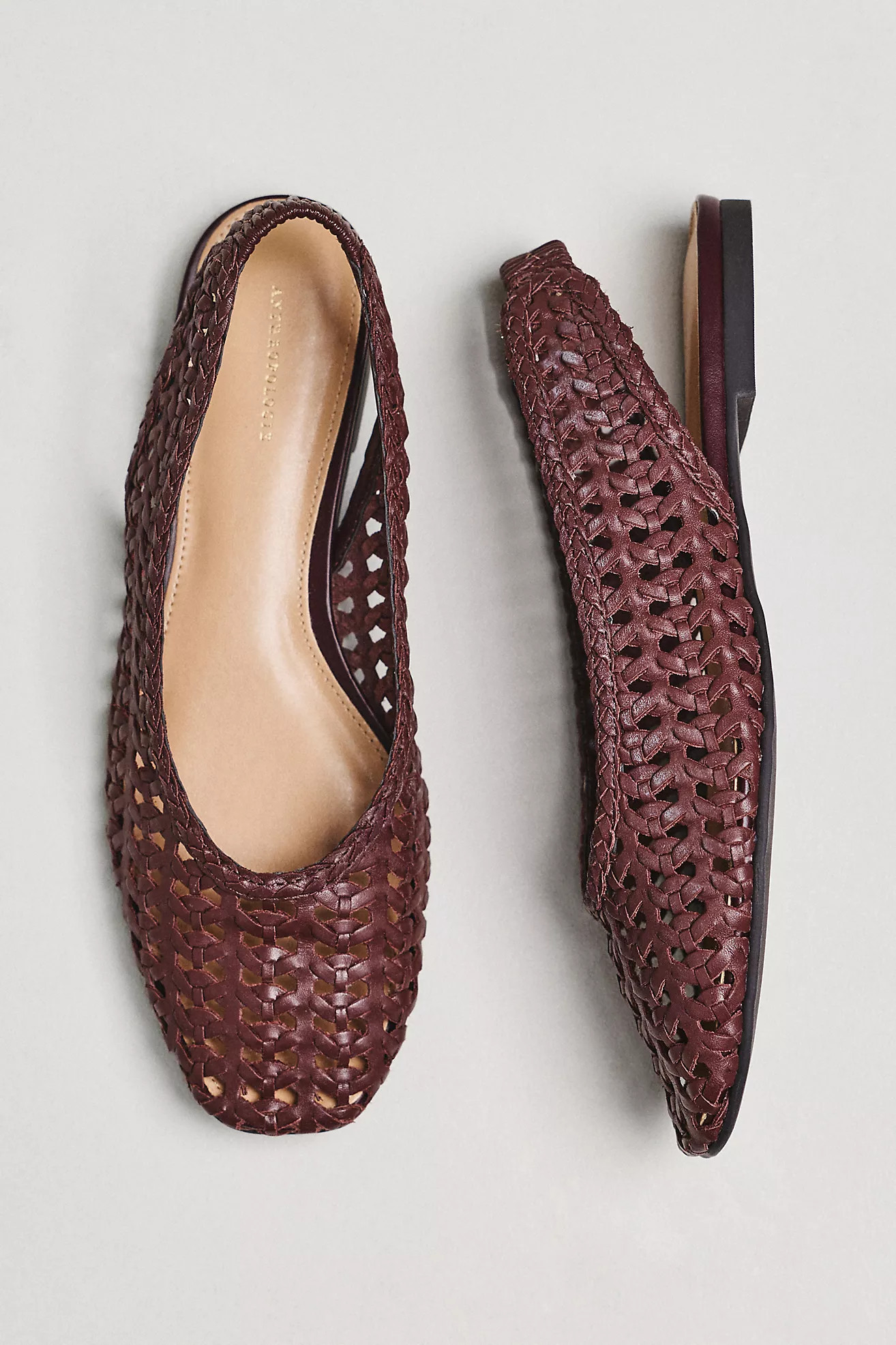 By Anthropologie Slingback Woven Flats | Anthropologie (US)