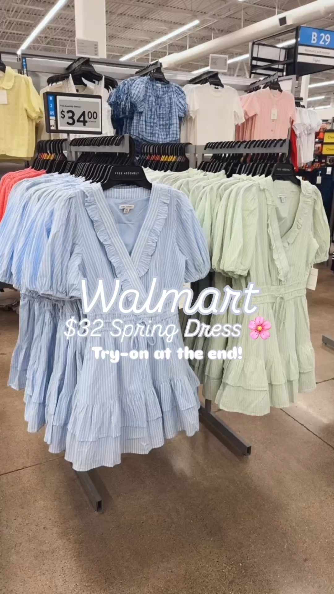 $32 Walmart Spring Dress / Easter dress / Mother’s Day dress / graduation dress / church dress 

#walmartstyle #walmartpartner 

#LTKSeasonal #LTKspringtrends #LTKspring