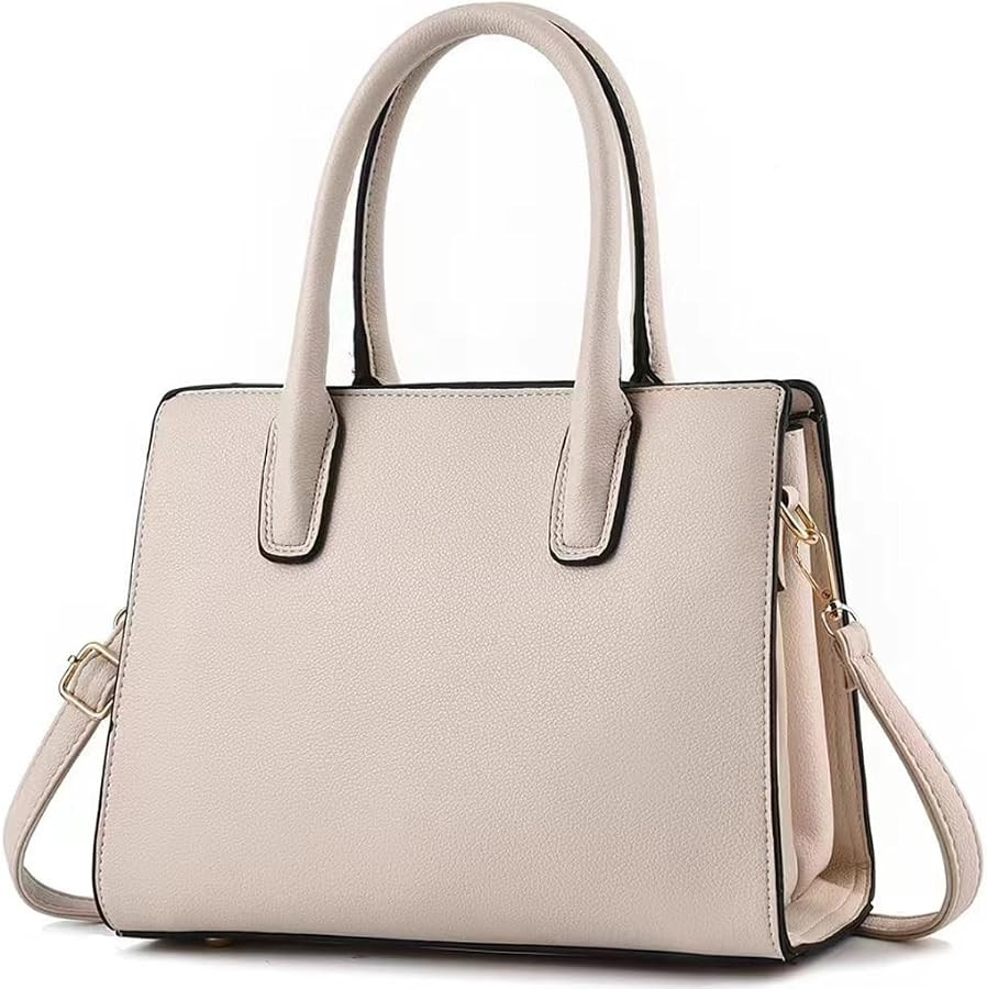 Purses and Handbags for Women Crossbody Bag PU Leather Tote Top Handle Satchel Shoulder Bag | Amazon (US)