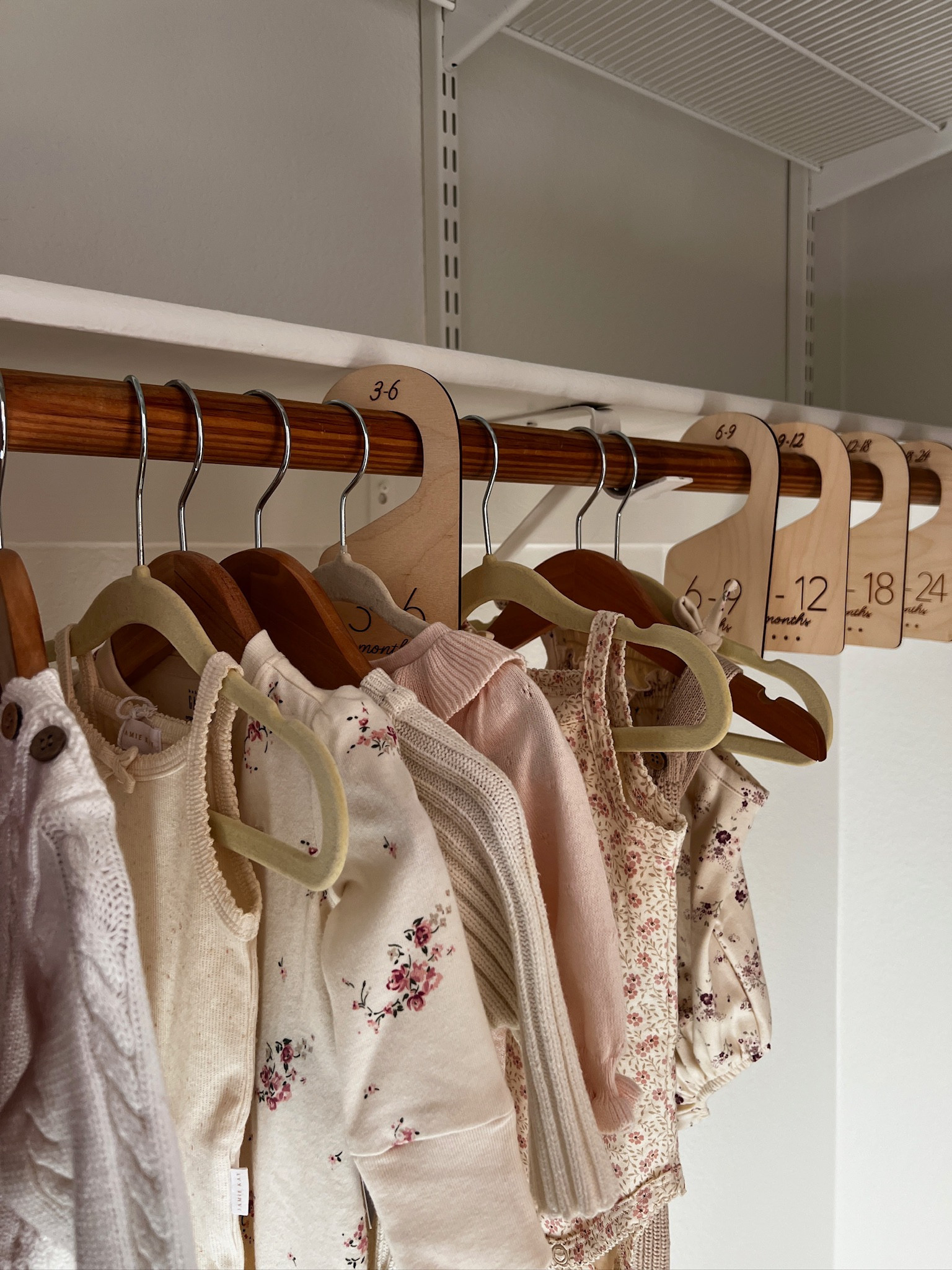 Baby girl closet organization!

Baby hangers, nursery organization, closet storage

#LTKKids #LTKHome #LTKBaby