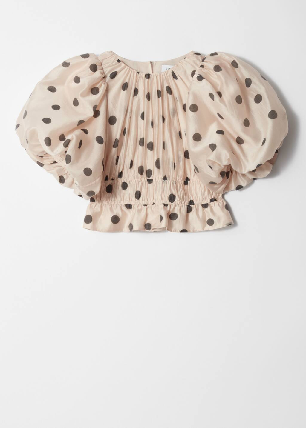 Ruched Balloon-Sleeve Blouse | & Other Stories - US