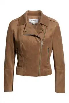 Not Your Baby Faux Suede Moto Jacket | Nordstrom