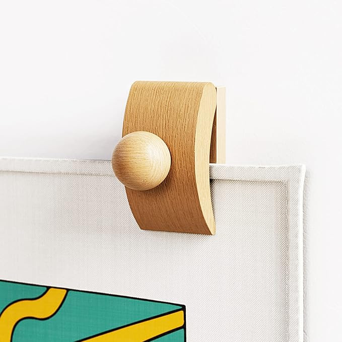 4 Tapestry Hangers Small, Quilt Hangers for Wall Hangings, Blanket Hanger Clamps, Carpet Rug Disp... | Amazon (US)