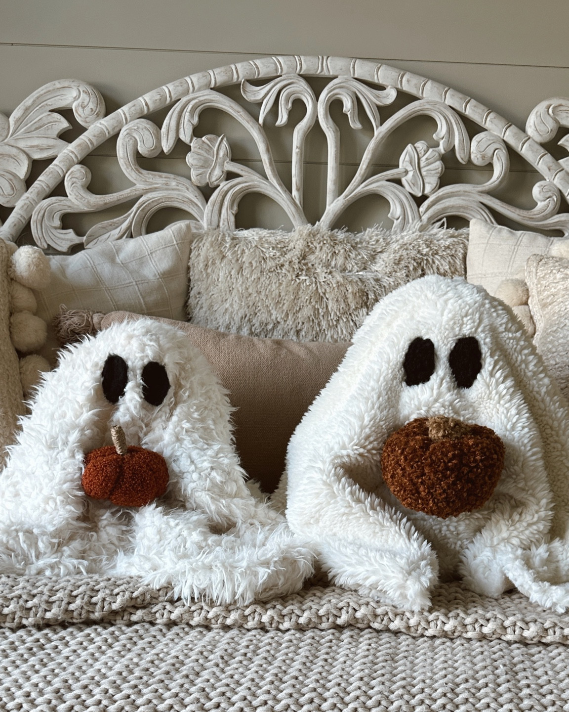 Here is a side by side of the DIY ghost and PB one! I will link supplies for the DIY and the one already done if you prefer to purchase 

#LTKSeasonal #LTKFind #LTKhome