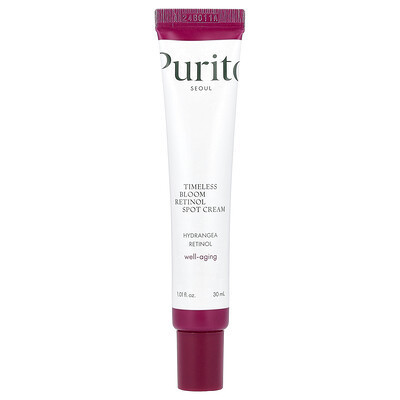 Purito, Timeless Bloom Retinol Spot Cream, 1.01 fl oz (30 ml) | iHerb