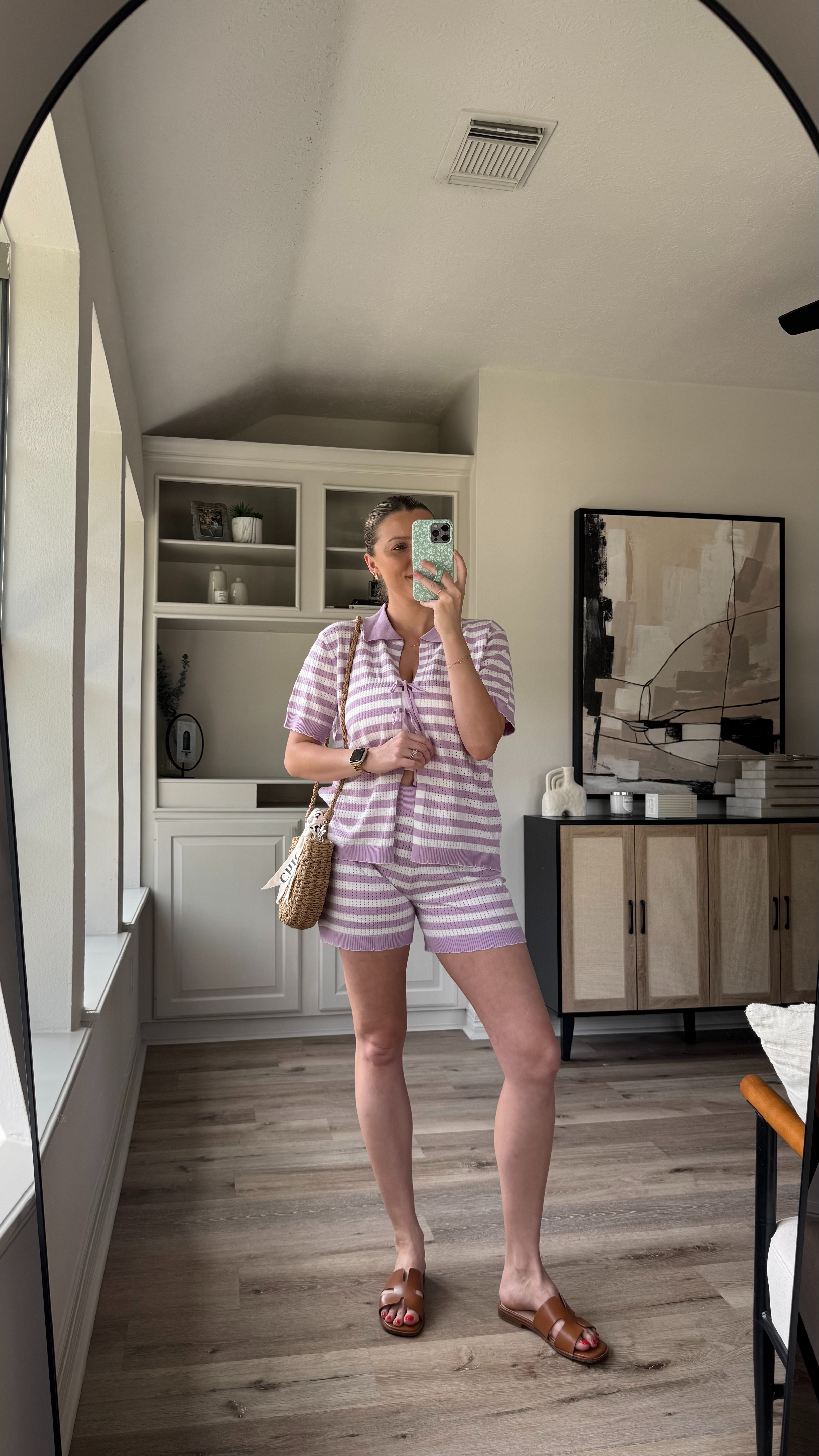 Knit Spring Set | I love this set for spring, and it's nursing friendly too! Wearing size M in the set. Sandals fit tts.  

 

#LTKSeasonal #LTKStyleTip