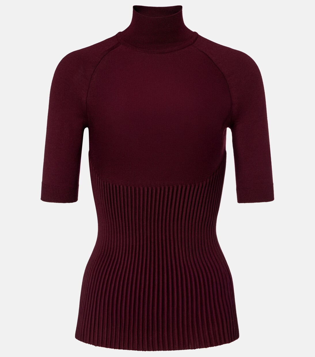 Ribbed-knit wool-blend top | Mytheresa (INTL)