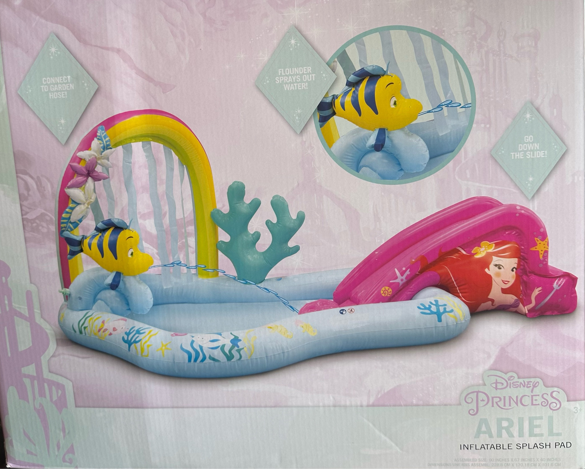 Disney Ariel splash pool 


#LTKHome #LTKSwim #LTKBaby