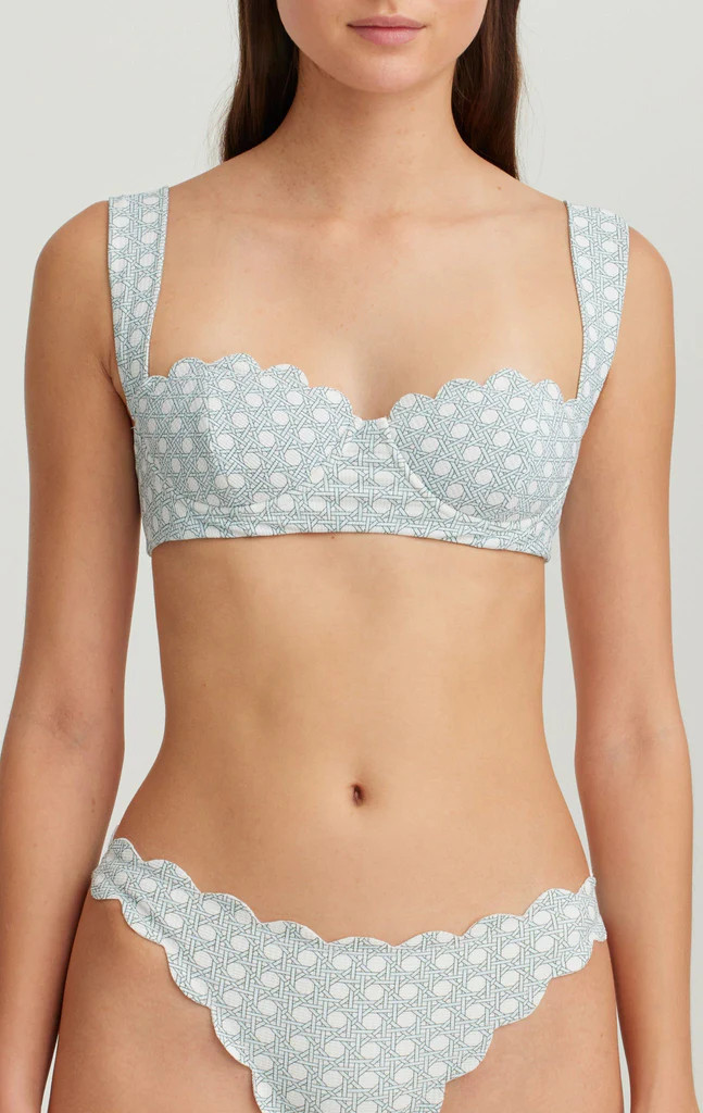 North Top in Morning Cane Print | Marysia Swim