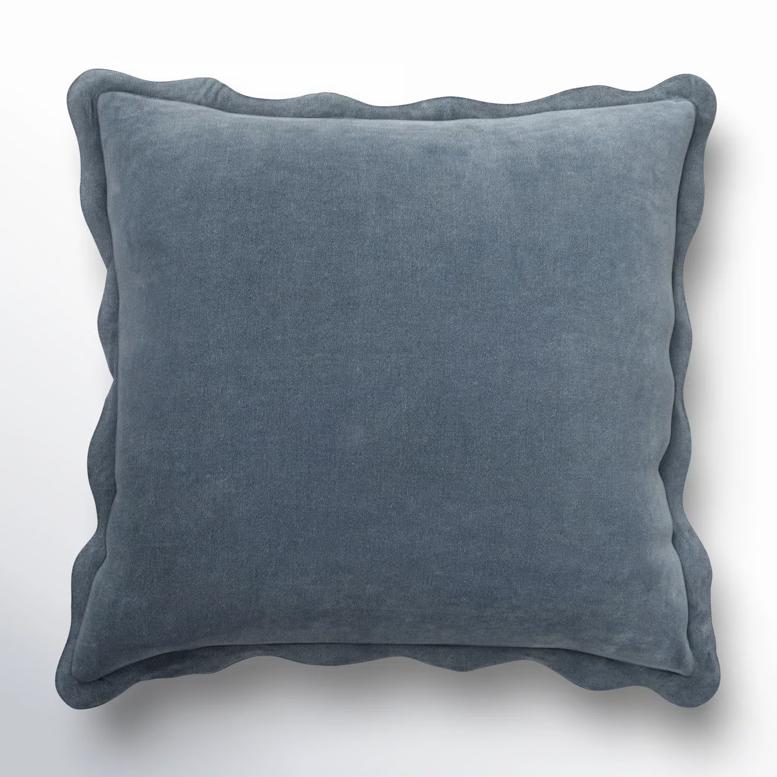 Collier Scalloped Edges Cotton Throw Pillow | Wayfair North America