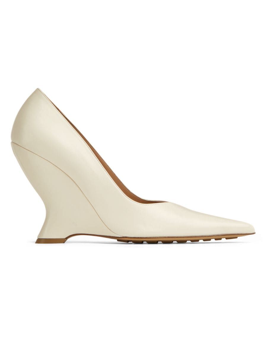 Leather Wedge Pumps | Saks Fifth Avenue