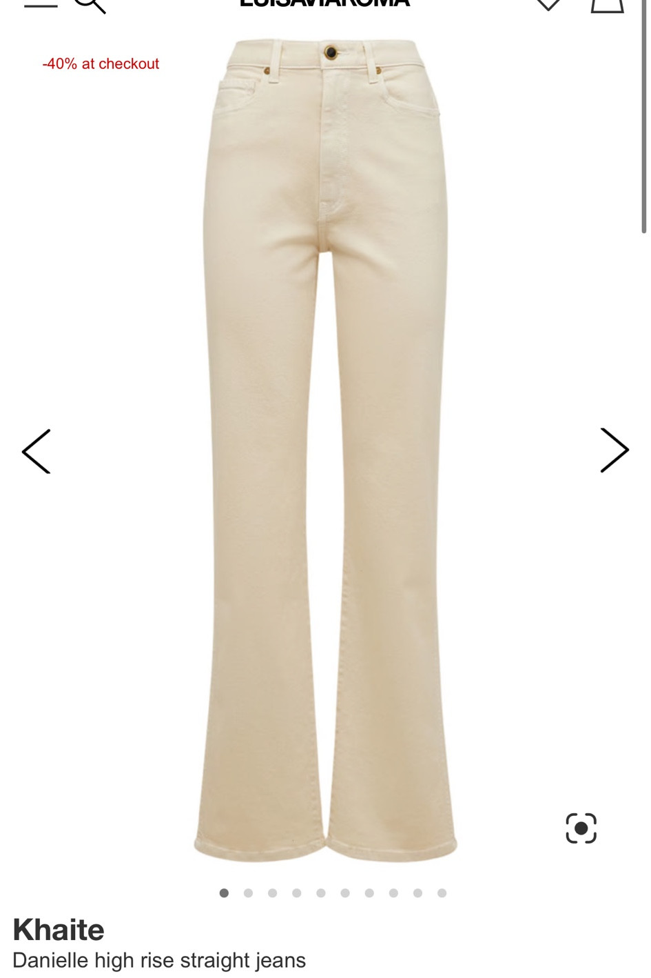 40% off #khaite #danielle #khaitedenim 

#LTKstyletip