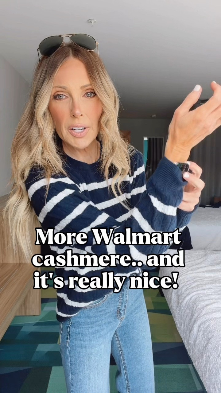 Who knew Walmart sold cashmere... and it's actually a really nice quality!!