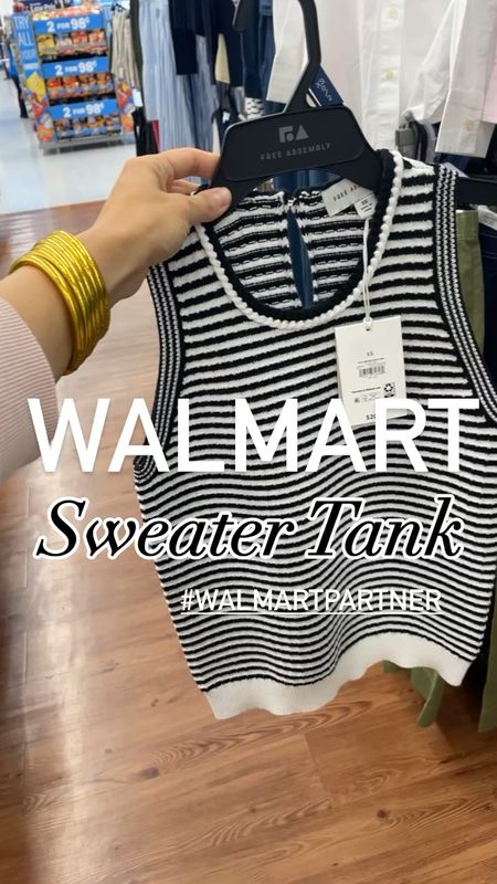 #walmartpartner Like and comment “WALMART28” to have all links sent directly to your messages. Y’all these sweater tanks from @walmart @walmartfashion are so nice! The details, fit and quality are 10/10. Available in 4 colors and just a great staple ✨ 
.
#walmartfashion #walmart #summerstyle #summerfashion #momstyle 

#LTKsalealert #LTKfindsunder50 #LTKstyletip