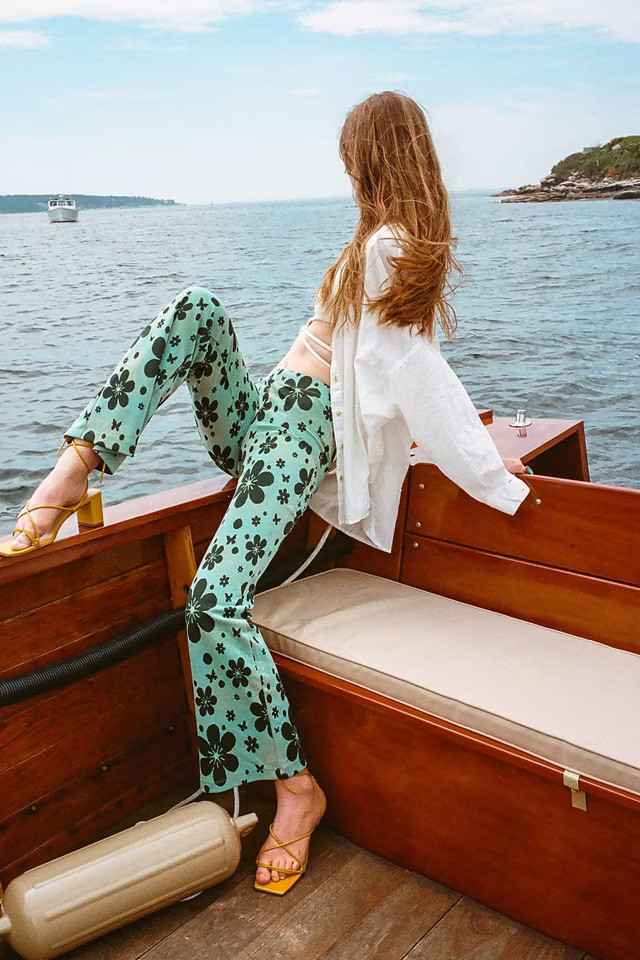 UO Bryn Pull-On Flare Pant | Urban Outfitters (US and RoW)