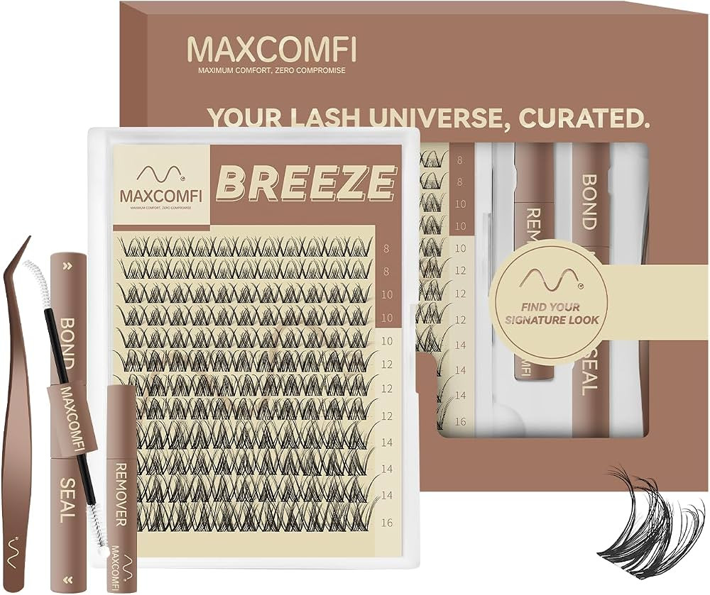 Spider Lash Clusters Breeze Lash Clusters Kit DD Curl Kylie&kim Lashes Vibe but better long-lasti... | Amazon (US)