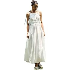 NOTHING FITS BUT Women’s Cotton 100% Gauze Bobbi Pregnancy Maternity Dress, Casual Muslin Maxi ... | Amazon (US)