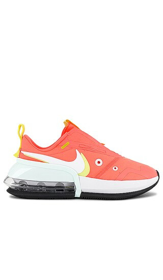 Air Max Up Sneaker in Bright Mango, White & Light Zitron | Revolve Clothing (Global)