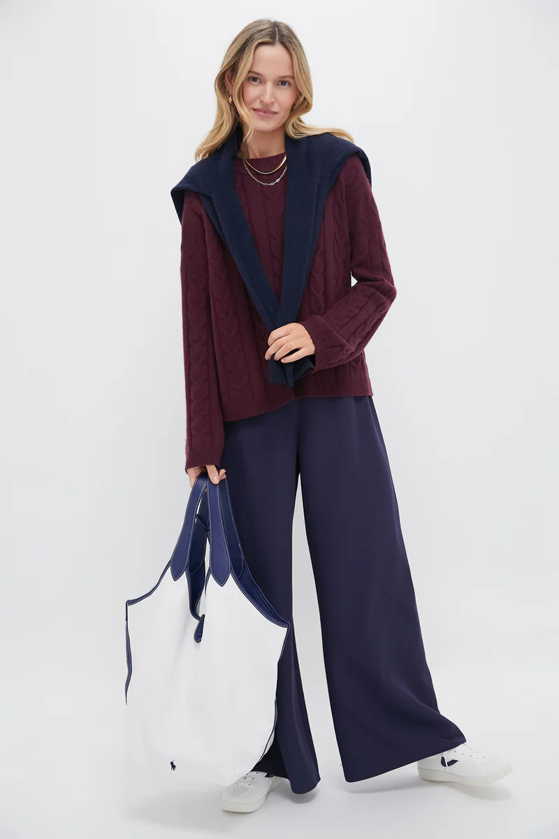 White and Ink Polo Large Canvas Tote | Tuckernuck (US)