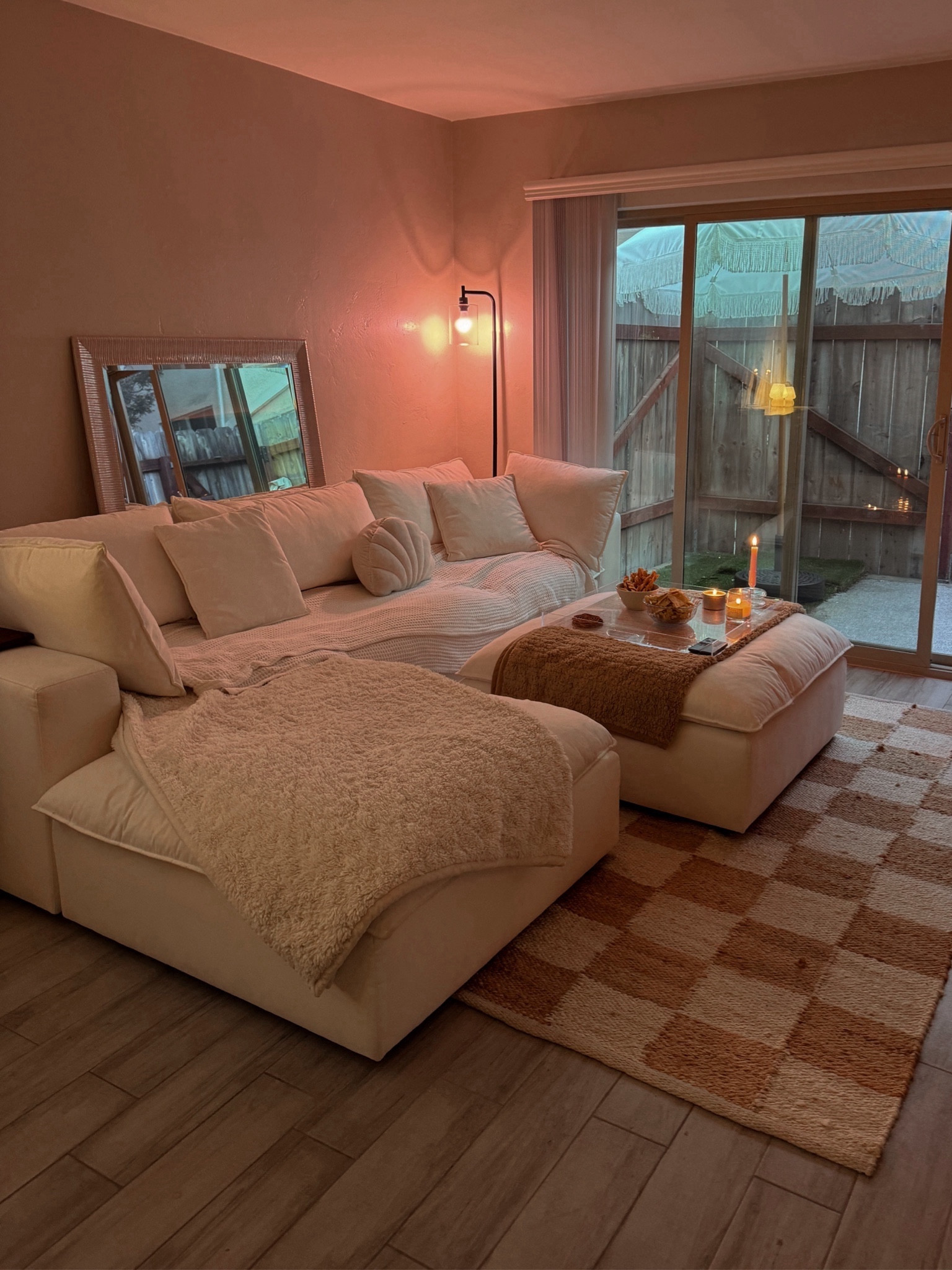 home 🏡 
modular couch, sofa, sectional, white cloud couch, living room decor, apartment decorr

#LTKhome #LTKsalealert