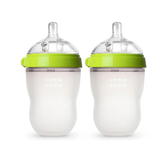 Comotomo 8 oz Baby Bottles (2-Pack) | Willow