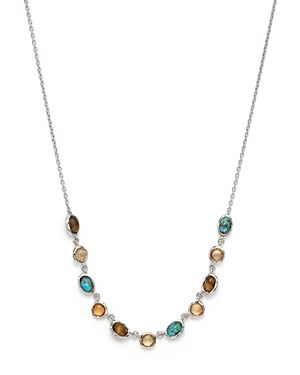 Ippolita Sterling Silver Rock Candy Multi Stone Necklace in Safari, 15 - 100% Exclusive | Bloomingdale's (CA)